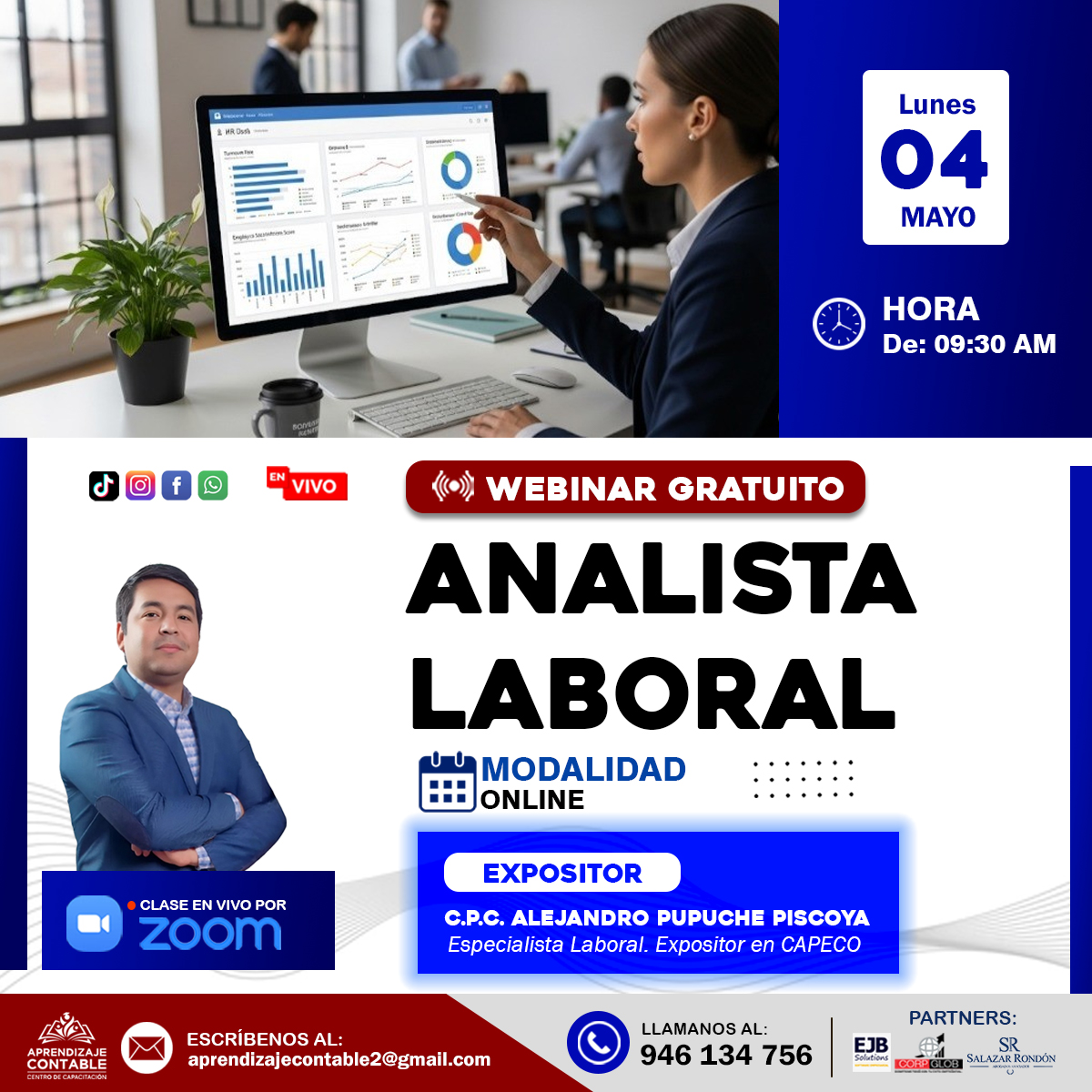 Webinar ANALISTA LABORAL